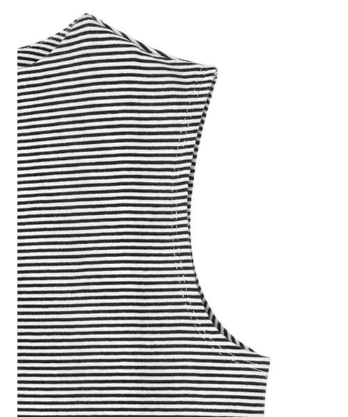 AMERICAN HOLIC（アメリカンホリック）の「ボートネックノースリーブカットプルオーバー　＊〇（Tシャツ/カットソー・レディース・その他7/オフホワイト/ブルー/マルチ/キャメル・M/L）」の20枚目の写真