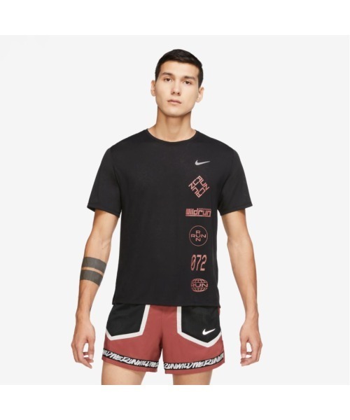 セール ナイキ Nike ナイキ Dri Fit マイラー ウィンドランナー Gx S S トップ Tシャツ カットソー Nike ナイキ のファッション通販 Zozotown