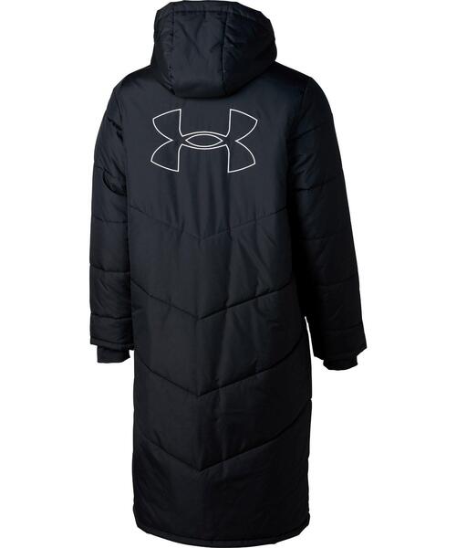 セール】UAビッグロゴ ロングコート(トレーニング/メンズ)（Tシャツ