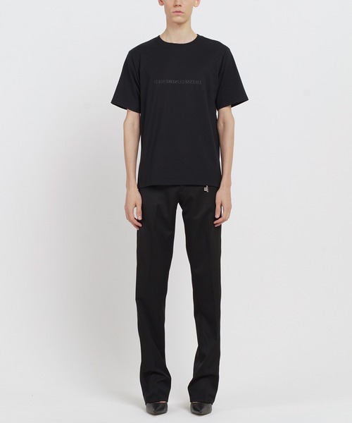 DRESSEDUNDRESSED（ドレスドアンドレスド）の「Invert Logo Print T-Shirt（Tシャツ/カットソー・メンズ・ホワイト/ブラック・2/4/3）」の21枚目の写真