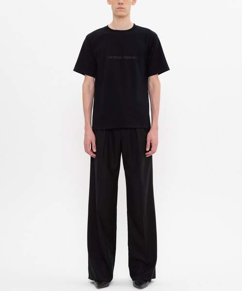 DRESSEDUNDRESSED（ドレスドアンドレスド）の「Invert Logo Print T-Shirt（Tシャツ/カットソー・メンズ・ホワイト/ブラック・2/4/3）」の3枚目の写真