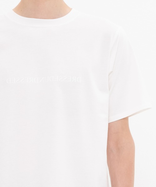 DRESSEDUNDRESSED（ドレスドアンドレスド）の「Invert Logo Print T-Shirt（Tシャツ/カットソー・メンズ・ホワイト/ブラック・2/4/3）」の11枚目の写真