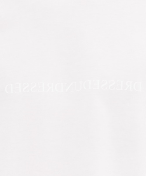 DRESSEDUNDRESSED（ドレスドアンドレスド）の「Invert Logo Print T-Shirt（Tシャツ/カットソー・メンズ・ホワイト/ブラック・2/4/3）」の12枚目の写真