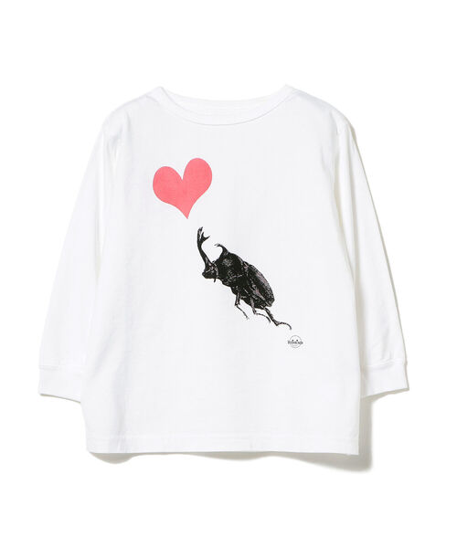 こども ビームス コドモビームス の Bohemians Beetle Heart Tシャツ 21 2 10才 Tシャツ カットソー Wear