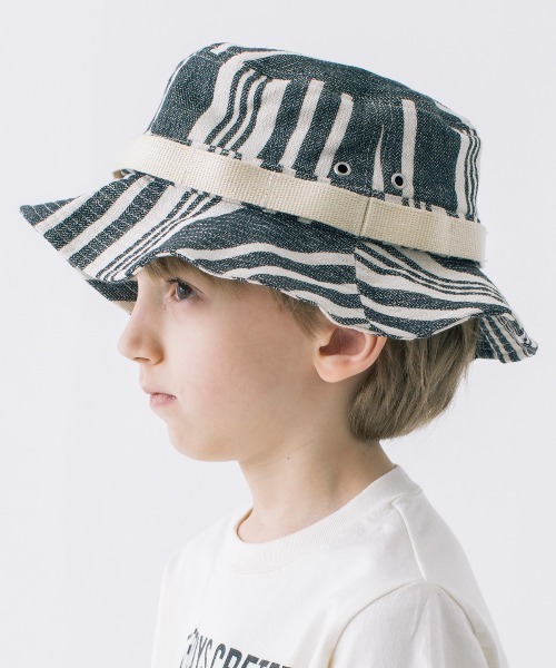 Smoothy(スムージー)の「Smoothy Mexican Jungle Hat / スムージー メキシカン ジャングル ハット(ハット・キッズ・ブラック/アイボリー・FREE)」の4枚目の写真