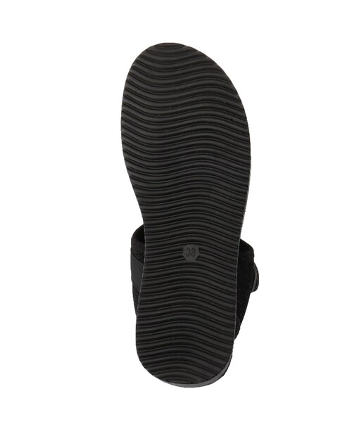 DRESKIP（ドレスキップ）の「◆クロスベルトスポサン（サンダル・レディース・ブラック/ブラック系3/ブラウン系・35/45）」の9枚目の写真