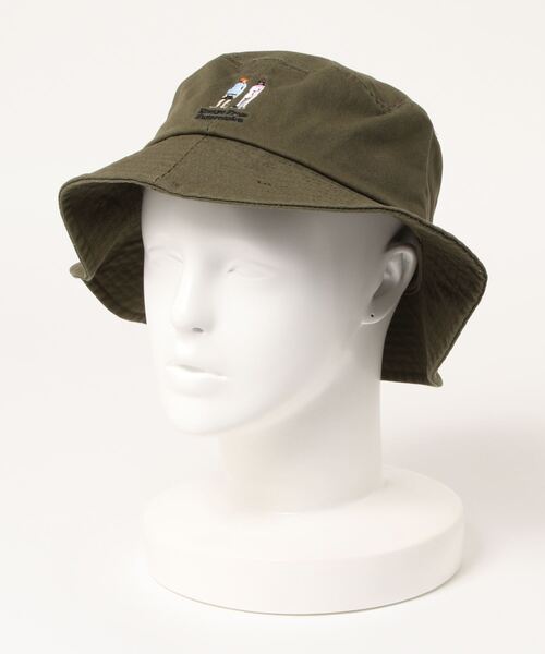 BACK NUMBER（バックナンバー）の「【BACK NUMBER】人物モチーフバケット（ハット・メンズ・カーキブラウン/ベージュ/ブラック・フリー）」の3枚目の写真