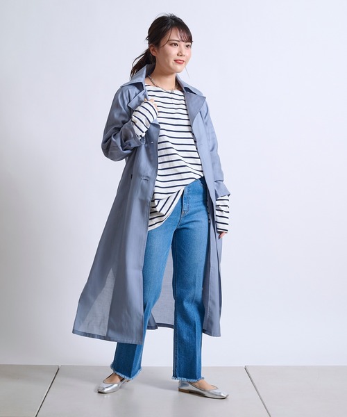 DouDou(ドゥドゥ)の「【WEB限定】ボーダーT(Tシャツ/カットソー・レディース・レッド/ネイビー・FREE)」の20枚目の写真