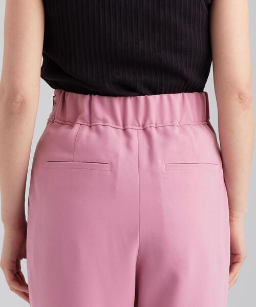 green label relaxing（グリーンレーベルリラクシング）の「◆FM every. アムンゼン パンツ（その他パンツ・レディース・ブラック/ベージュ/ピンク/ライム・40/38/36/34）」の6枚目の写真