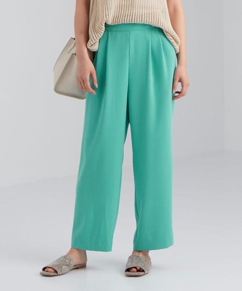 green label relaxing（グリーンレーベルリラクシング）の「◆FM every. アムンゼン パンツ（その他パンツ・レディース・ブラック/ベージュ/ピンク/ライム・40/38/36/34）」の18枚目の写真