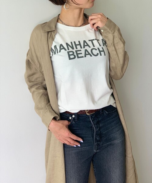 JET(ジェット)の「◆【ウォッシャブル】フレンチリネンシャツワンピース(ワンピース・レディース・チャコールグレー/ベージュ/レッド系1/パープル系・04/80)」の7枚目の写真