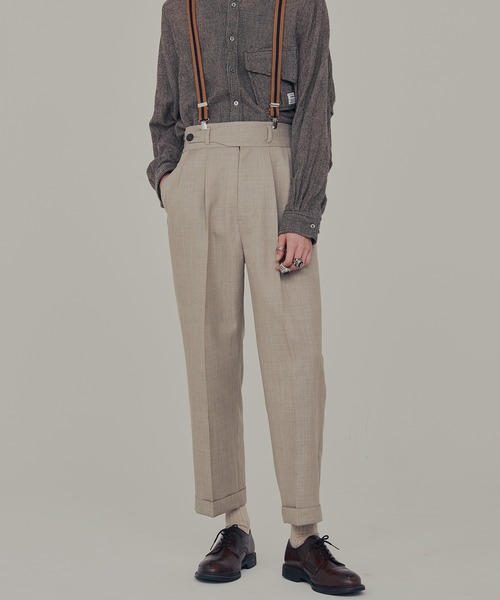 elephant TRIBAL fabrics(エレファントトライバルファブリックス)の「elephant TRIBAL fabrics Gurkha Easy Pants(スラックス・メンズ・ベージュ/ブラウン・29/31/33)」の4枚目の写真