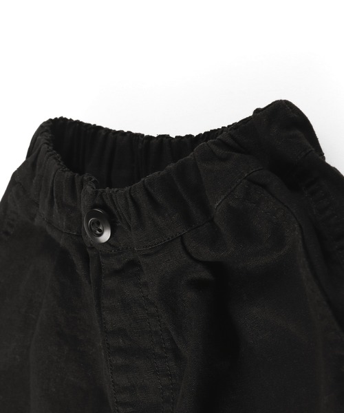 BRANSHES（ブランシェス）の「綿麻ハーフパンツ（その他パンツ・キッズ・ブラック/カーキオリーブ/ベージュ・100cm/120cm/130cm/140cm/150cm/90cm/110cm）」の14枚目の写真