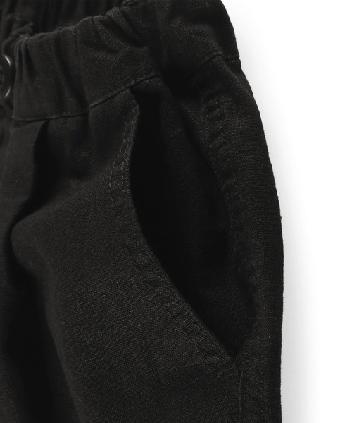 BRANSHES（ブランシェス）の「綿麻ハーフパンツ（その他パンツ・キッズ・ブラック/カーキオリーブ/ベージュ・100cm/120cm/130cm/140cm/150cm/90cm/110cm）」の15枚目の写真