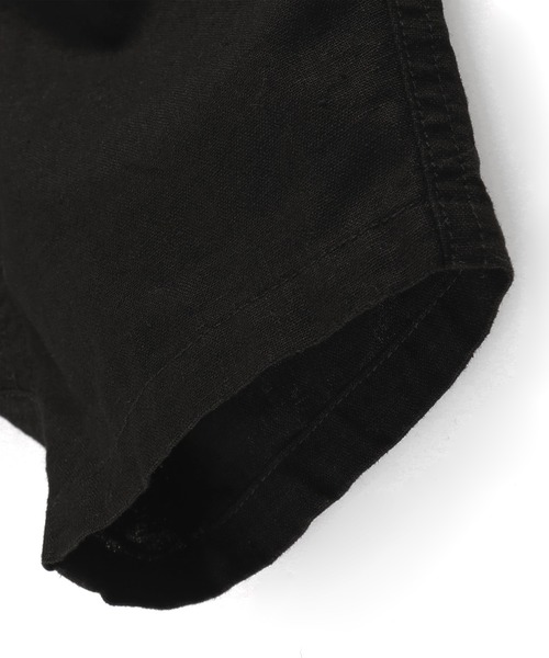 BRANSHES（ブランシェス）の「綿麻ハーフパンツ（その他パンツ・キッズ・ブラック/カーキオリーブ/ベージュ・100cm/120cm/130cm/140cm/150cm/90cm/110cm）」の16枚目の写真
