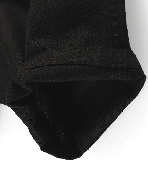 BRANSHES（ブランシェス）の「綿麻ハーフパンツ（その他パンツ・キッズ・ブラック/カーキオリーブ/ベージュ・100cm/120cm/130cm/140cm/150cm/90cm/110cm）」の17枚目の写真