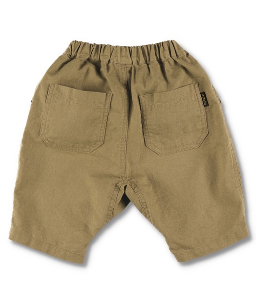 BRANSHES（ブランシェス）の「綿麻ハーフパンツ（その他パンツ・キッズ・ブラック/カーキオリーブ/ベージュ・100cm/120cm/130cm/140cm/150cm/90cm/110cm）」の19枚目の写真