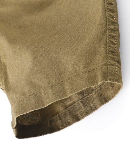 BRANSHES（ブランシェス）の「綿麻ハーフパンツ（その他パンツ・キッズ・ブラック/カーキオリーブ/ベージュ・100cm/120cm/130cm/140cm/150cm/90cm/110cm）」の22枚目の写真