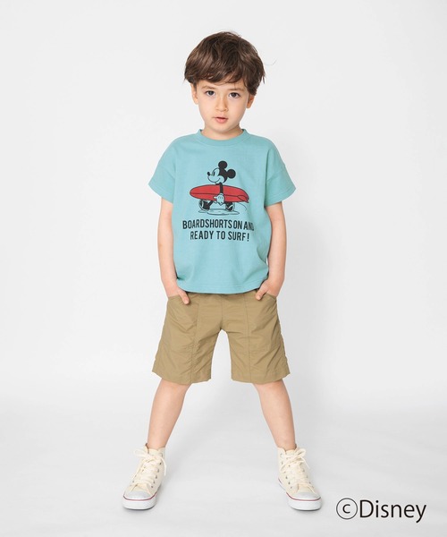 BRANSHES（ブランシェス）の「綿麻ハーフパンツ（その他パンツ・キッズ・ブラック/カーキオリーブ/ベージュ・100cm/120cm/130cm/140cm/150cm/90cm/110cm）」の4枚目の写真