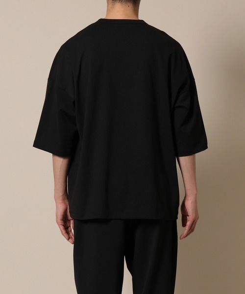 ADAM ET ROPE'（アダムエロペ）の「【NORITAKE】ドロップショルダー ビッグルーズT（Tシャツ/カットソー・メンズ・ブラック/ブラウン系その他/ホワイト/チャコールグレー・L/M）」の8枚目の写真