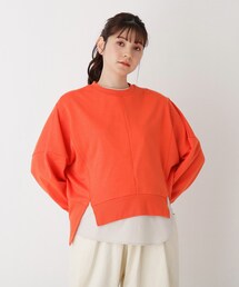 Cutie Blonde | 両スリット前後差スウェット(スウェット)