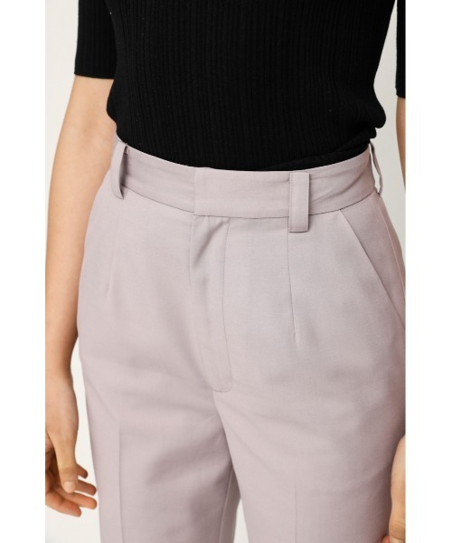 SLY（スライ）の「LIGHT TOUCH PT ライト タッチ パンツ（スラックス・レディース・ライトパープル/アイボリー・1/2）」の20枚目の写真