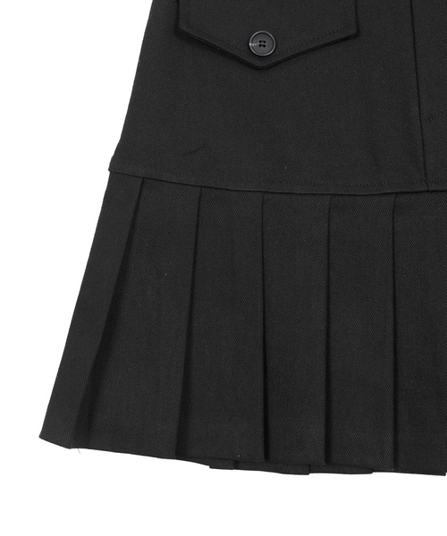 Figments（フィグメンツ）の「トランペットミニスカート（スカート・レディース・オフホワイト/ブラック・MEDIUM/SMALL）」の5枚目の写真