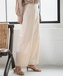 Andemiu | リネンコンセミワイドパンツ938357(その他パンツ)