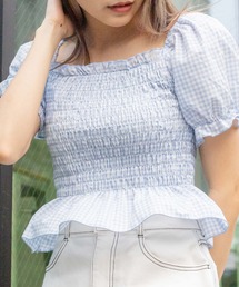 WEGO | WEGO/2WAYシャーリングブラウス(シャツ/ブラウス)