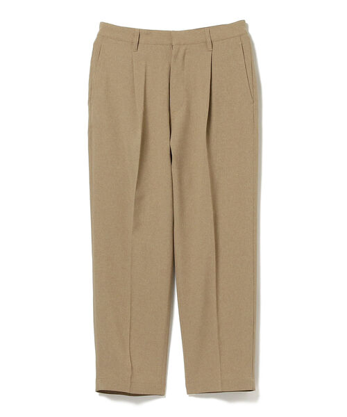 BEAMS LIGHTS（ビームスライツ）の「BEAMS LIGHTS / ディーププリーツ ワイド テーパード パンツ（その他パンツ・メンズ・チャコールグレー/ベージュ/オリーブ・SMALL/MEDIUM/LARGE/X-LARGE）」の7枚目の写真