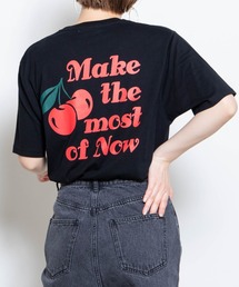 WEGO | WEGO/チェリーバックプリントTシャツ(Tシャツ/カットソー)