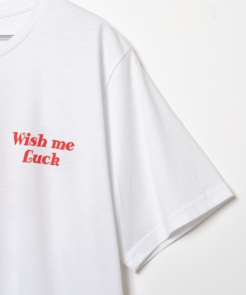 WEGO（ウィゴー）の「WEGO/チェリーバックプリントTシャツ（Tシャツ/カットソー・レディース・ホワイト/ブラック・SMALL/MEDIUM/LARGE）」の18枚目の写真