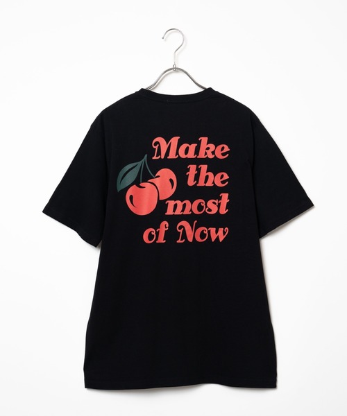 WEGO（ウィゴー）の「WEGO/チェリーバックプリントTシャツ（Tシャツ/カットソー・レディース・ホワイト/ブラック・SMALL/MEDIUM/LARGE）」の16枚目の写真