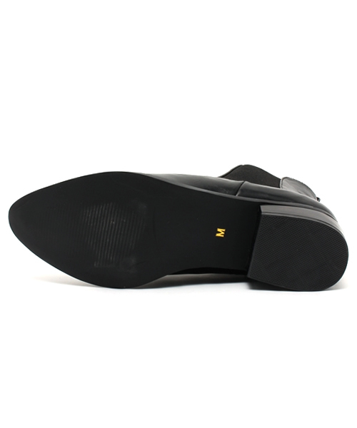 DISCOAT（ディスコート）の「【Discoat】サイドゴアショートブーツ（ブーティ・レディース・グレー/ブラック・LARGE/MEDIUM/SMALL）」の10枚目の写真