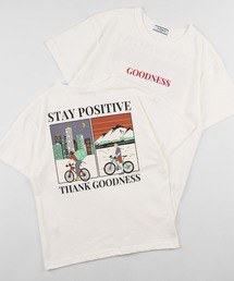 make a ray!（メイク ア レイ！）の「レトロイラスト バイシクル キッズ半袖Tシャツ【140cm-160ｃｍ】（Tシャツ/カットソー・キッズ）」