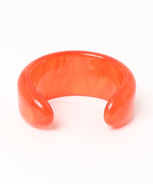 Casselini（キャセリーニ）の「/【Casselini】Acrylicバングル（バングル/リストバンド・レディース・ブラウン/レッド・FREE）」の3枚目の写真