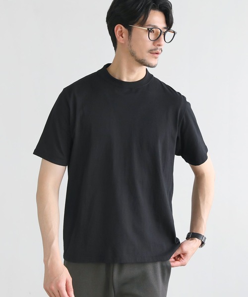 SPU(スプ)の「抗菌防臭・接触冷感加工ジャケットユース半袖Tシャツ(Tシャツ/カットソー・メンズ・ホワイト/ブラック/グレー/チャコール/杢グレー・M/L/XL)」の6枚目の写真
