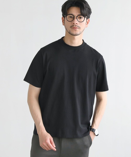 SPU(スプ)の「抗菌防臭・接触冷感加工ジャケットユース半袖Tシャツ(Tシャツ/カットソー・メンズ・ホワイト/ブラック/グレー/チャコール/杢グレー・M/L/XL)」の7枚目の写真