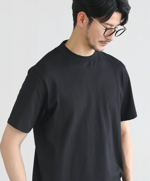 SPU(スプ)の「抗菌防臭・接触冷感加工ジャケットユース半袖Tシャツ(Tシャツ/カットソー・メンズ・ホワイト/ブラック/グレー/チャコール/杢グレー・M/L/XL)」の8枚目の写真