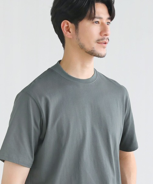 SPU(スプ)の「抗菌防臭・接触冷感加工ジャケットユース半袖Tシャツ(Tシャツ/カットソー・メンズ・ホワイト/ブラック/グレー/チャコール/杢グレー・M/L/XL)」の17枚目の写真