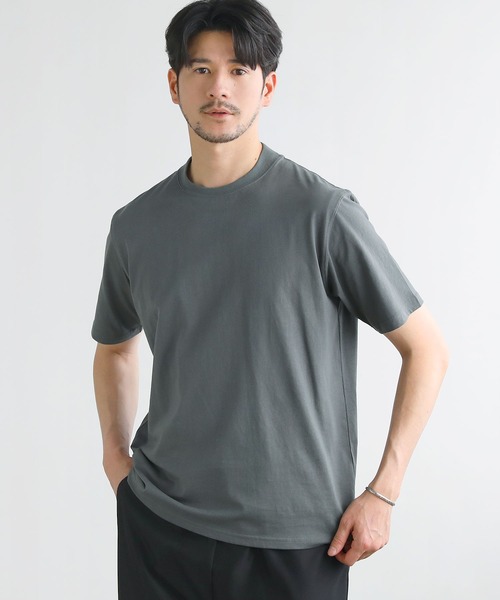 SPU(スプ)の「抗菌防臭・接触冷感加工ジャケットユース半袖Tシャツ(Tシャツ/カットソー・メンズ・ホワイト/ブラック/グレー/チャコール/杢グレー・M/L/XL)」の16枚目の写真