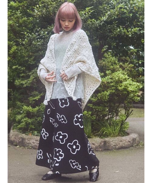 merry jenny（メリージェニー）の「floralシアーメロウtops（Tシャツ/カットソー・レディース・オフホワイト/ピンク/フレッシュイエロー・FREE）」の11枚目の写真