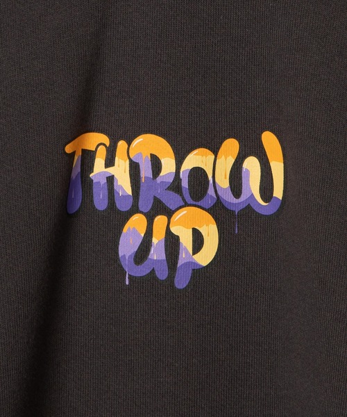 WEGO（ウィゴー）の「WEGO/ヘビーウエイト グラフィティロゴビッグシルエットプルパーカー（パーカー・メンズ・ブラック/ダークグリーン/オレンジ/オートミール/ホワイト/グリーン/スミクロ/その他1・MEDIUM/LARGE/X-LARGE）」の18枚目の写真