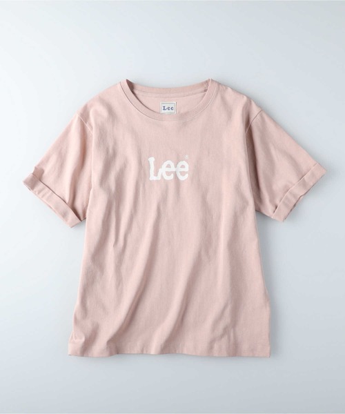 Lee（リー）の「【Lee】ミニロゴTシャツ（Tシャツ/カットソー・レディース・ベージュ/ホワイト/ピンク・M/L）」の20枚目の写真