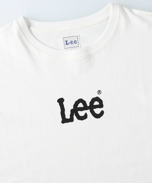 Lee（リー）の「【Lee】ミニロゴTシャツ（Tシャツ/カットソー・レディース・ベージュ/ホワイト/ピンク・M/L）」の22枚目の写真