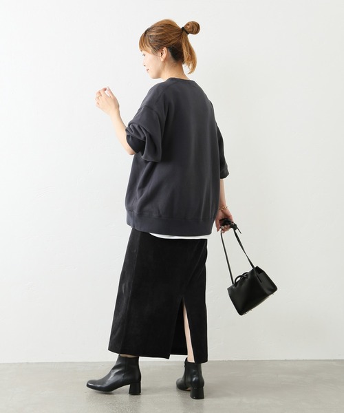 JOURNAL STANDARD(ジャーナルスタンダード)の「ニットコールスカート◆(スカート・レディース・ブラック/ベージュ/グレー・38/36)」の6枚目の写真