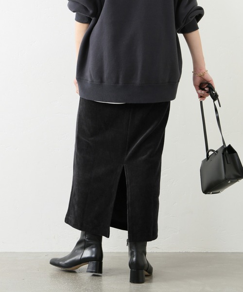 JOURNAL STANDARD(ジャーナルスタンダード)の「ニットコールスカート◆(スカート・レディース・ブラック/ベージュ/グレー・38/36)」の7枚目の写真