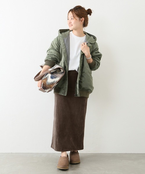 JOURNAL STANDARD(ジャーナルスタンダード)の「ニットコールスカート◆(スカート・レディース・ブラック/ベージュ/グレー・38/36)」の8枚目の写真