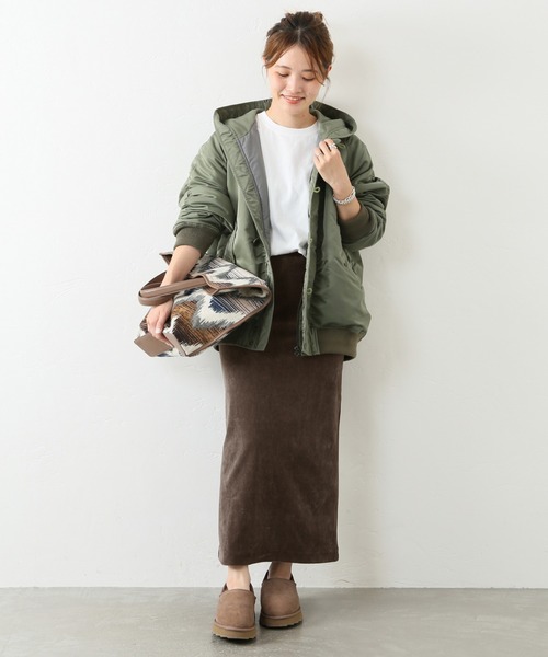 JOURNAL STANDARD(ジャーナルスタンダード)の「ニットコールスカート◆(スカート・レディース・ブラック/ベージュ/グレー・38/36)」の9枚目の写真