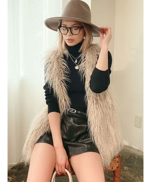 GYDA（ジェイダ）の「エコファーベスト（ベスト・レディース・ベージュ/その他/その他2・FREE）」の14枚目の写真